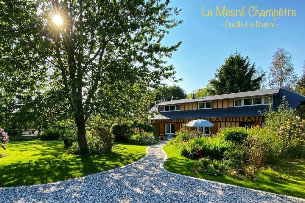 Le Mesnil Champetre Villa Ouville-la-Riviere Exterior photo